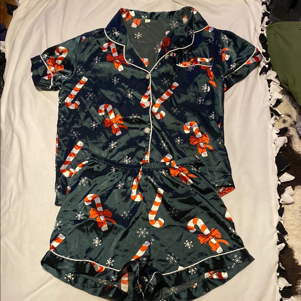 Festive Candy Cane women’s Pajamas